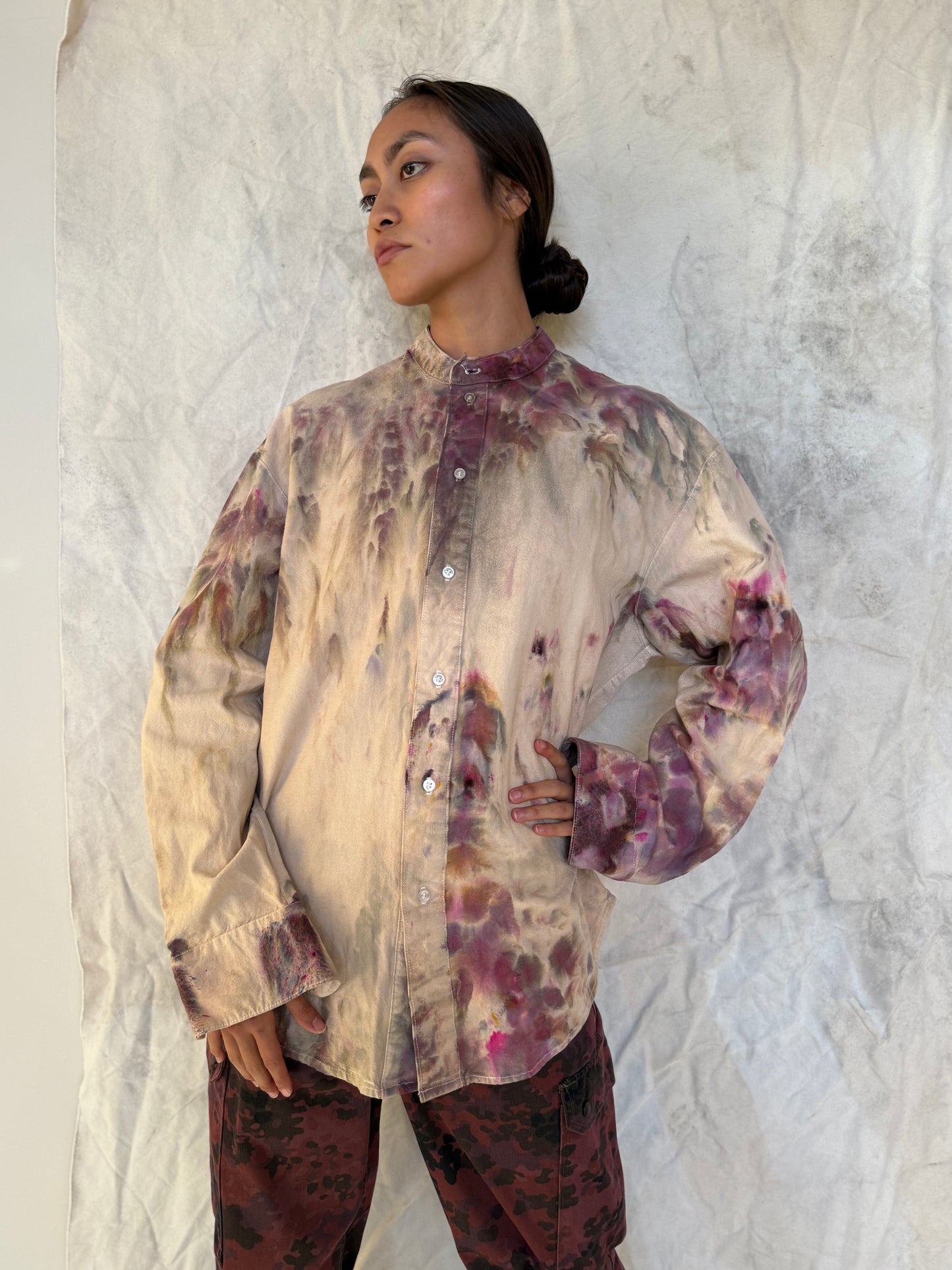Upcycled Vintage Workswear Shirt