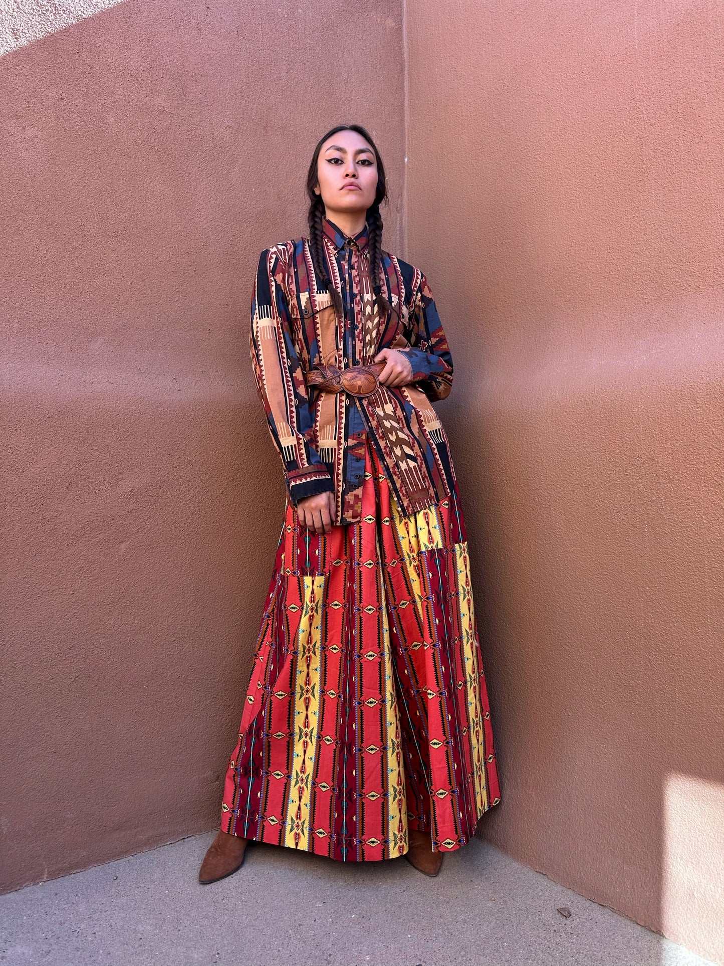 + Limited Edition Wide Leg Pant - Desert Stripe +