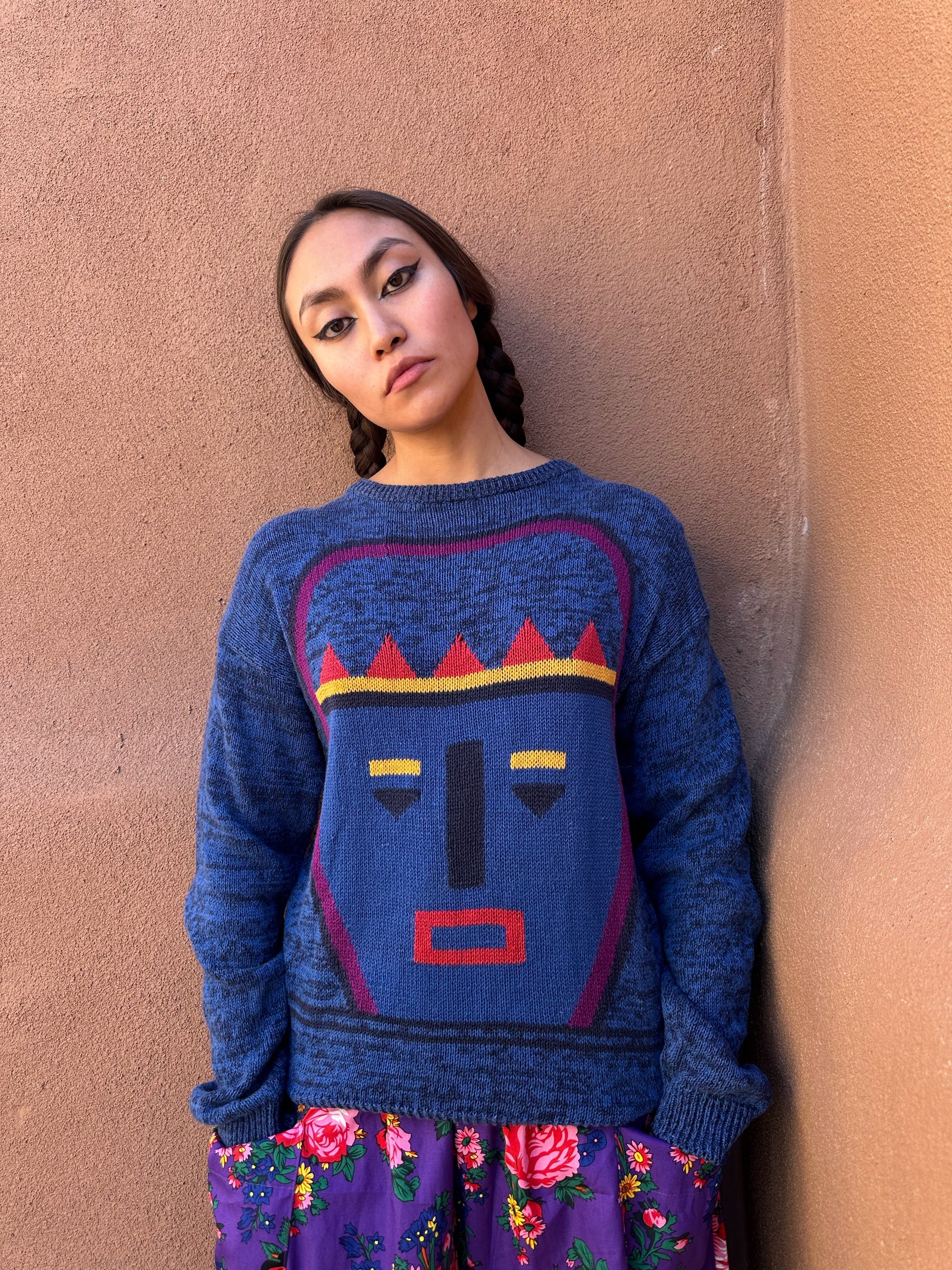 Vintage 80s Graphic Sweater