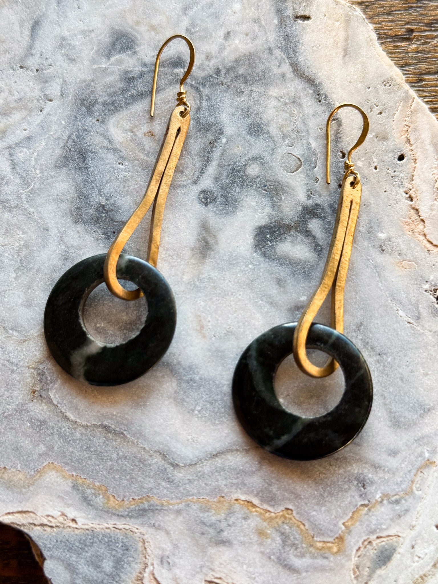 Neoancient Guatemalan Jade Disk