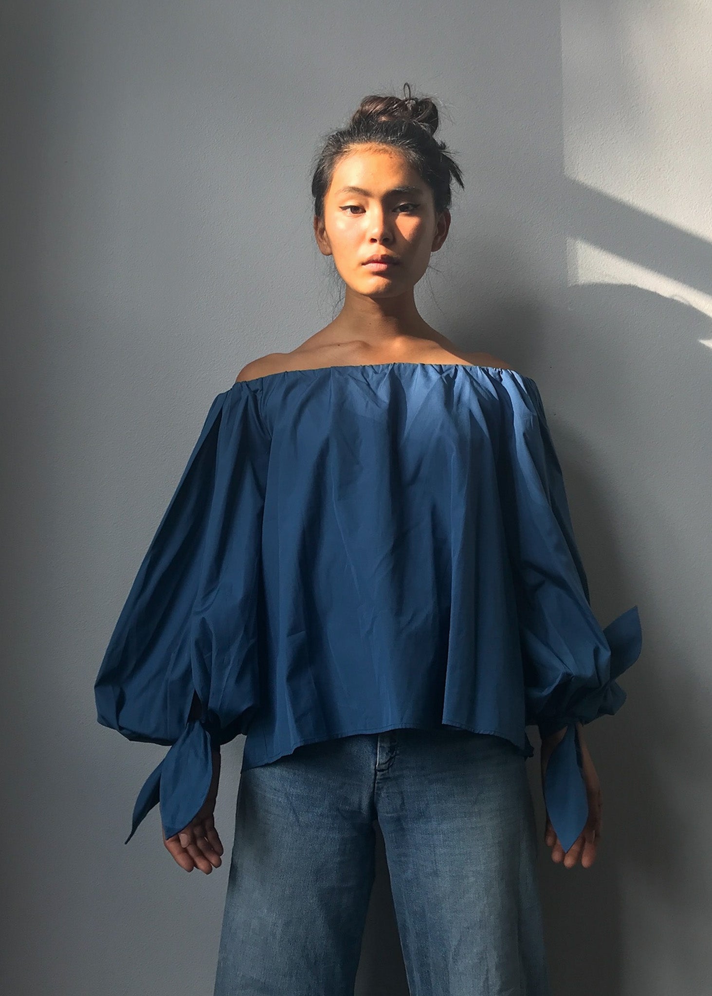 Vintage Yves Saint Laurent Peasant Top