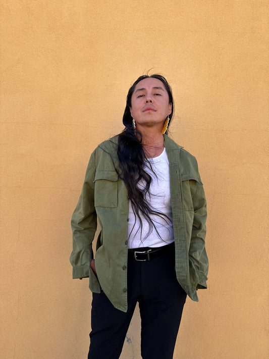 Upcycled Vintage Military Jacket