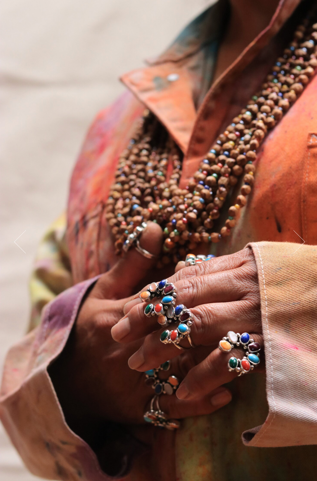Naja Rind Navajo Made Nááts'íilid (Rainbow) Naja Ring – 4KINSHIP