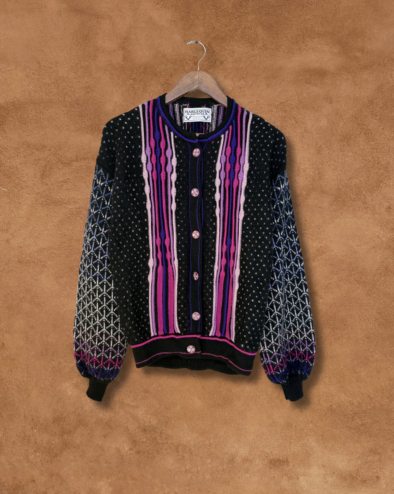Vintage 80s Isle of Skye Cardigan