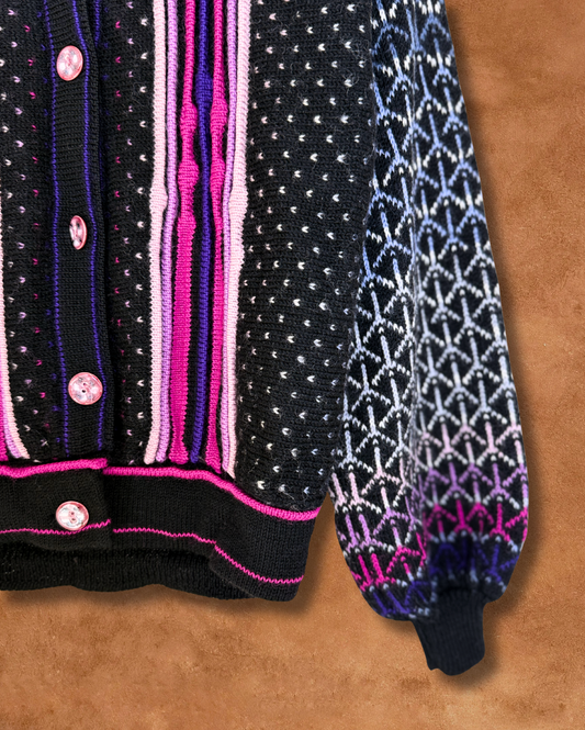 Vintage 80s Isle of Skye Cardigan
