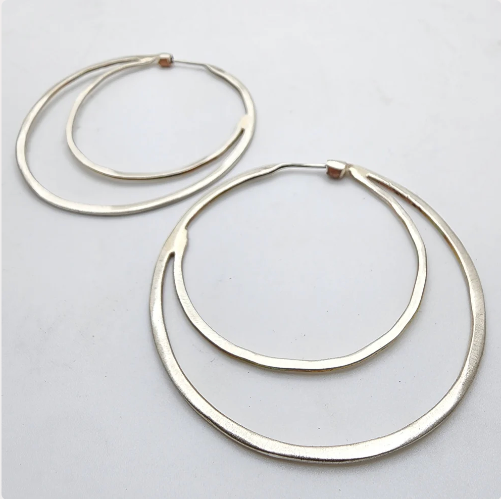 Neoancient Crescent Hoops