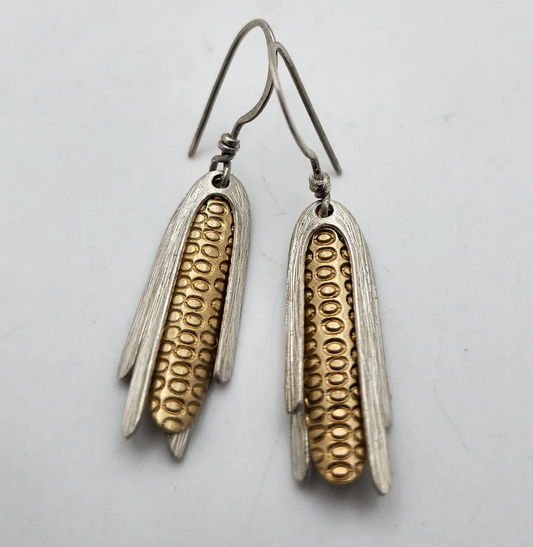 Neoancient Yellow Corn Earrings