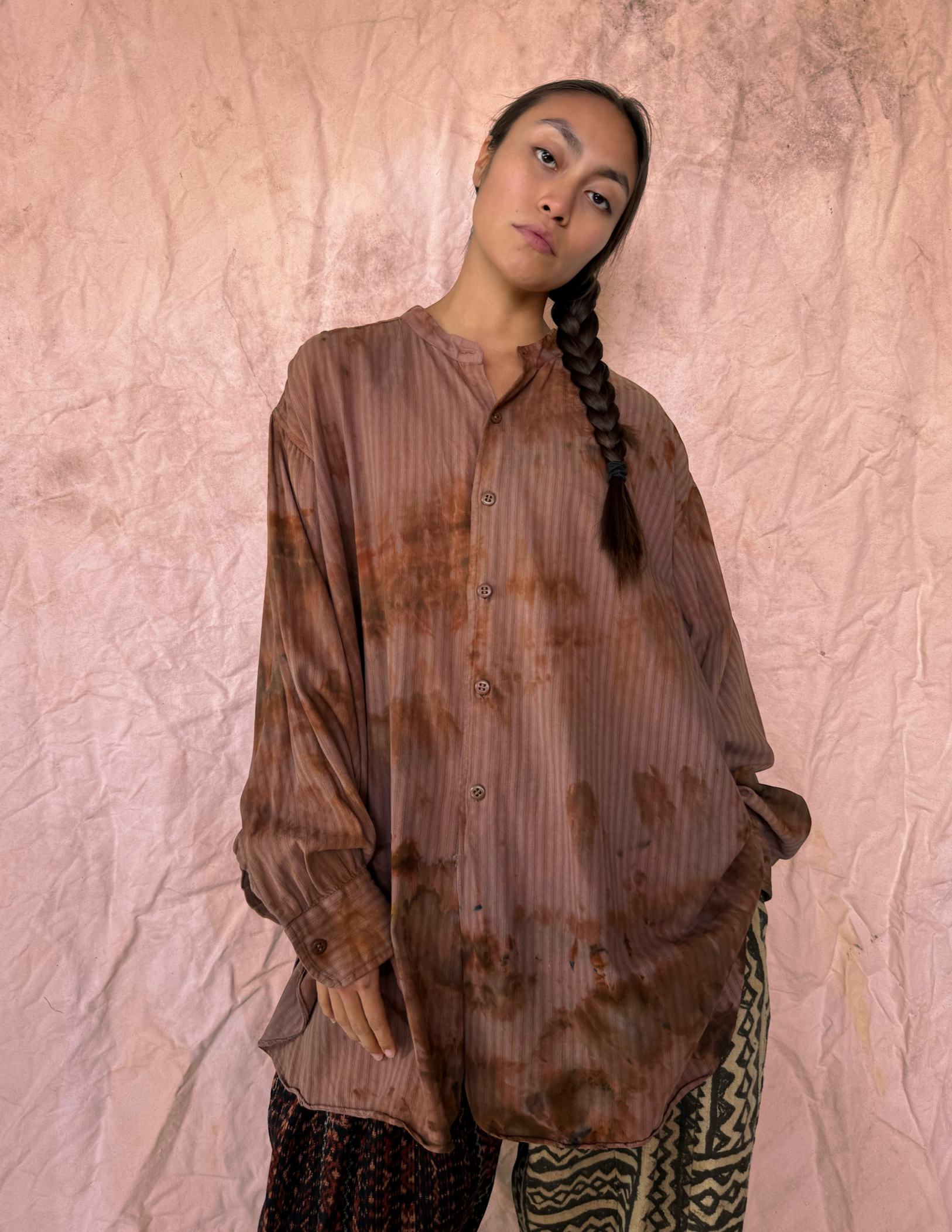 Upcycled Vintage Workwear Shirt