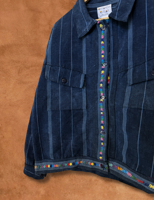 Vintage 80s Guatemalan Jacket 50 x 24