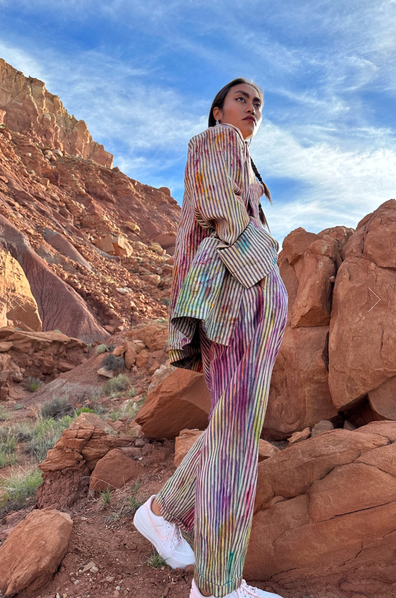 Upcycled Vintage Summer Suit