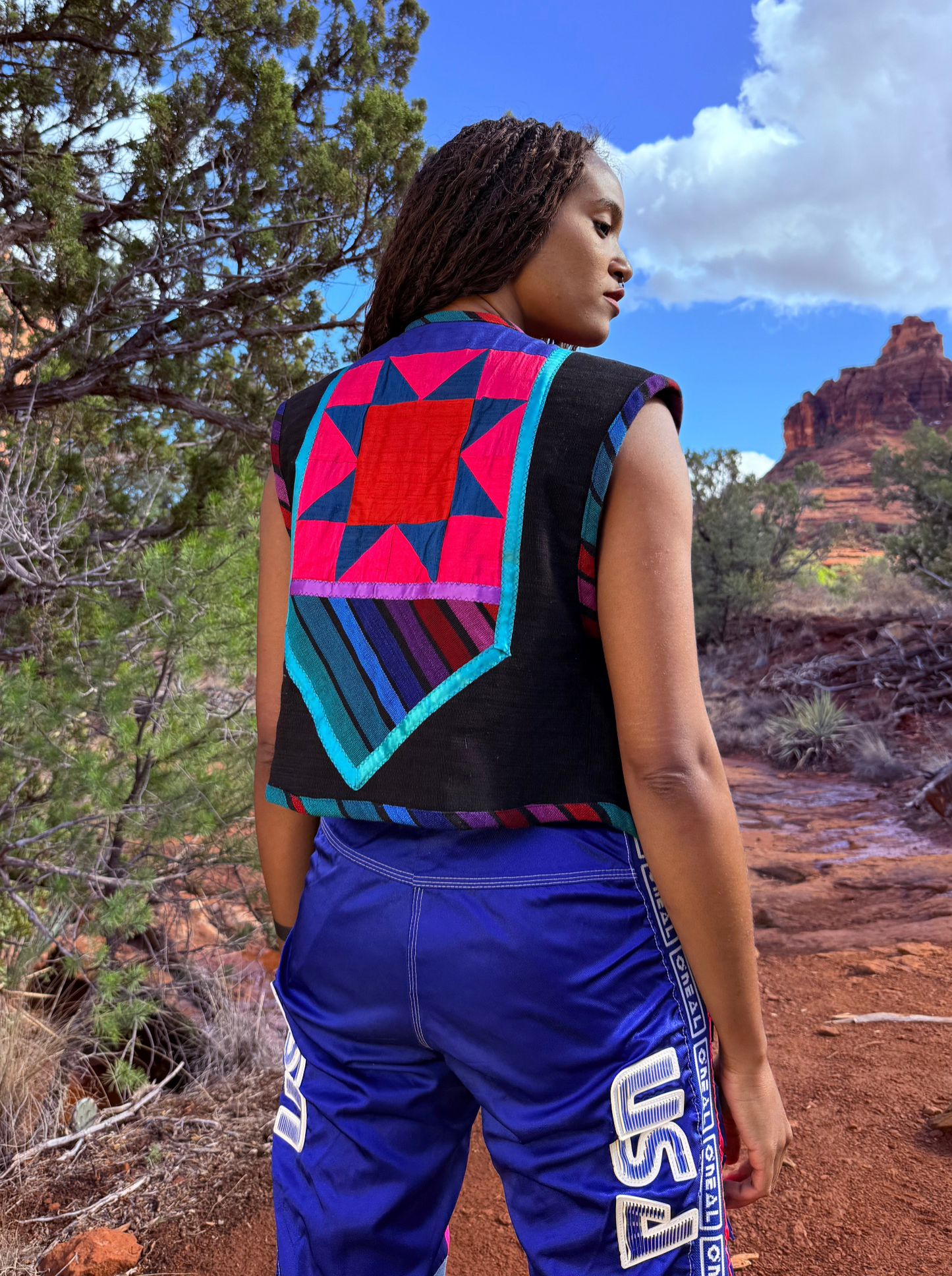 Vintage 80s Artwear Vest