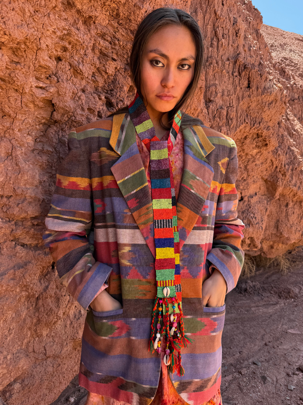 Vintage 80s Southwest Blazer