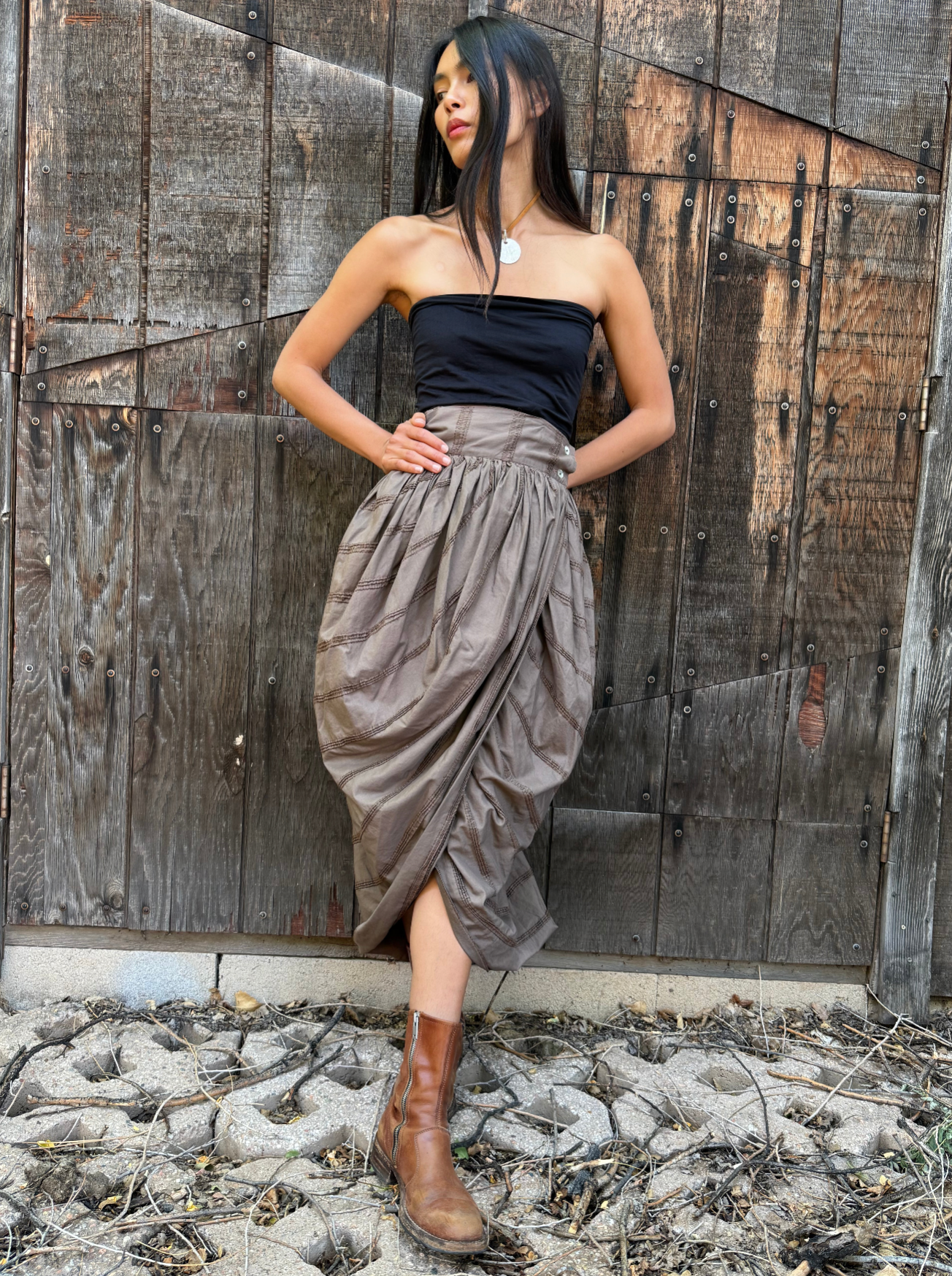 Vintage 90s Tulip Skirt by Romeo Gigli