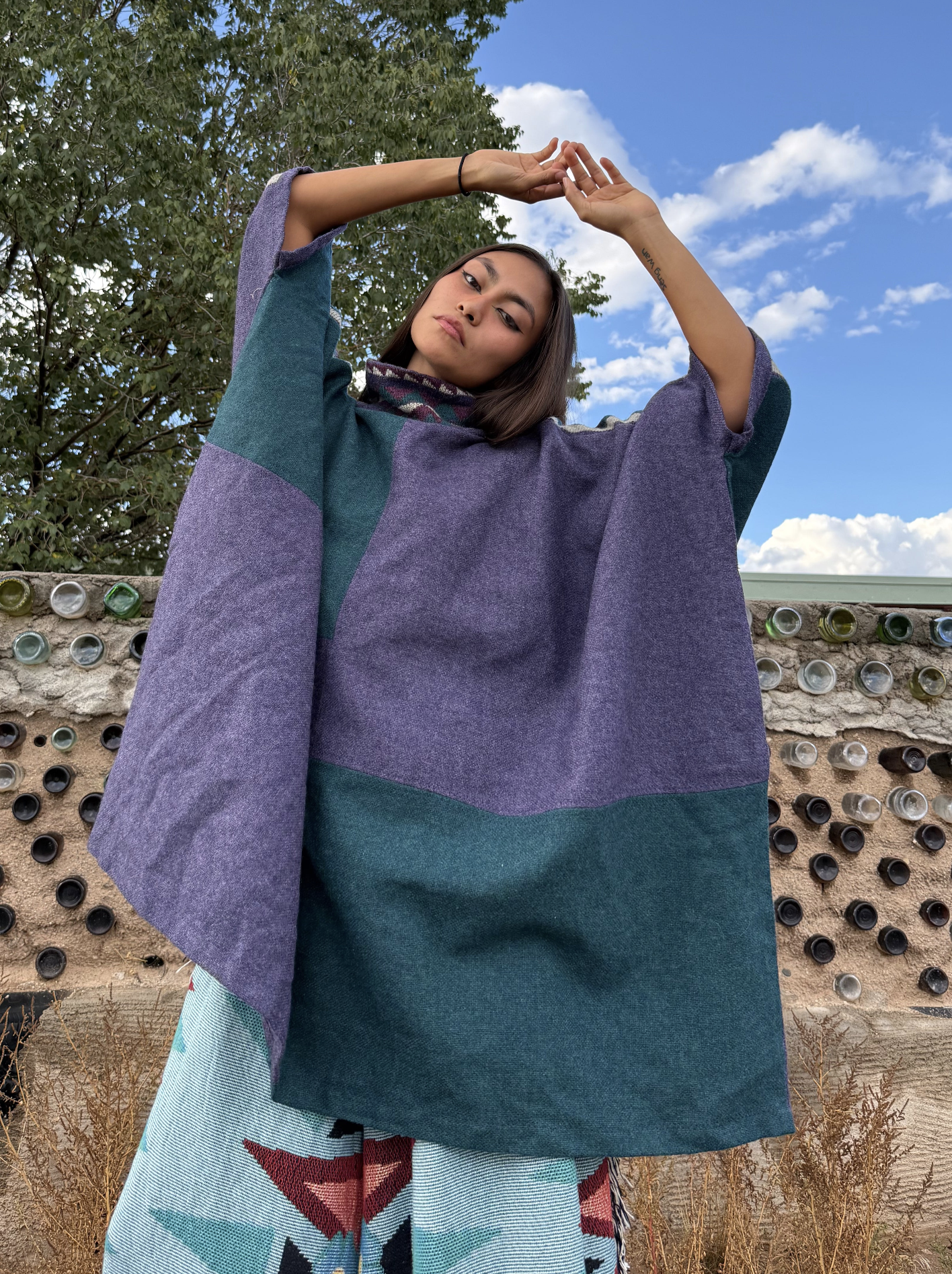 Vintage 80s Isle of Skye Poncho