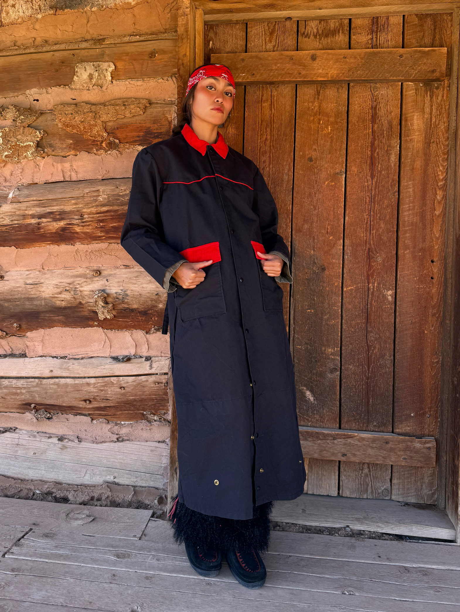 Vintage 80s Ranch Duster