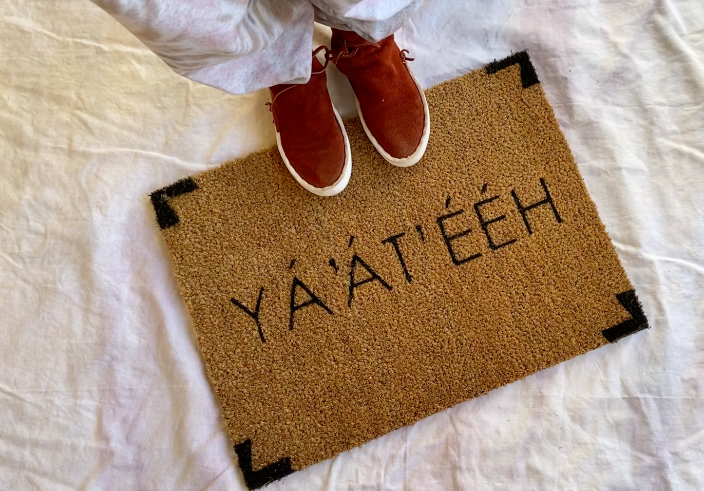 Nihi Design Diné Bizaad Door Mat