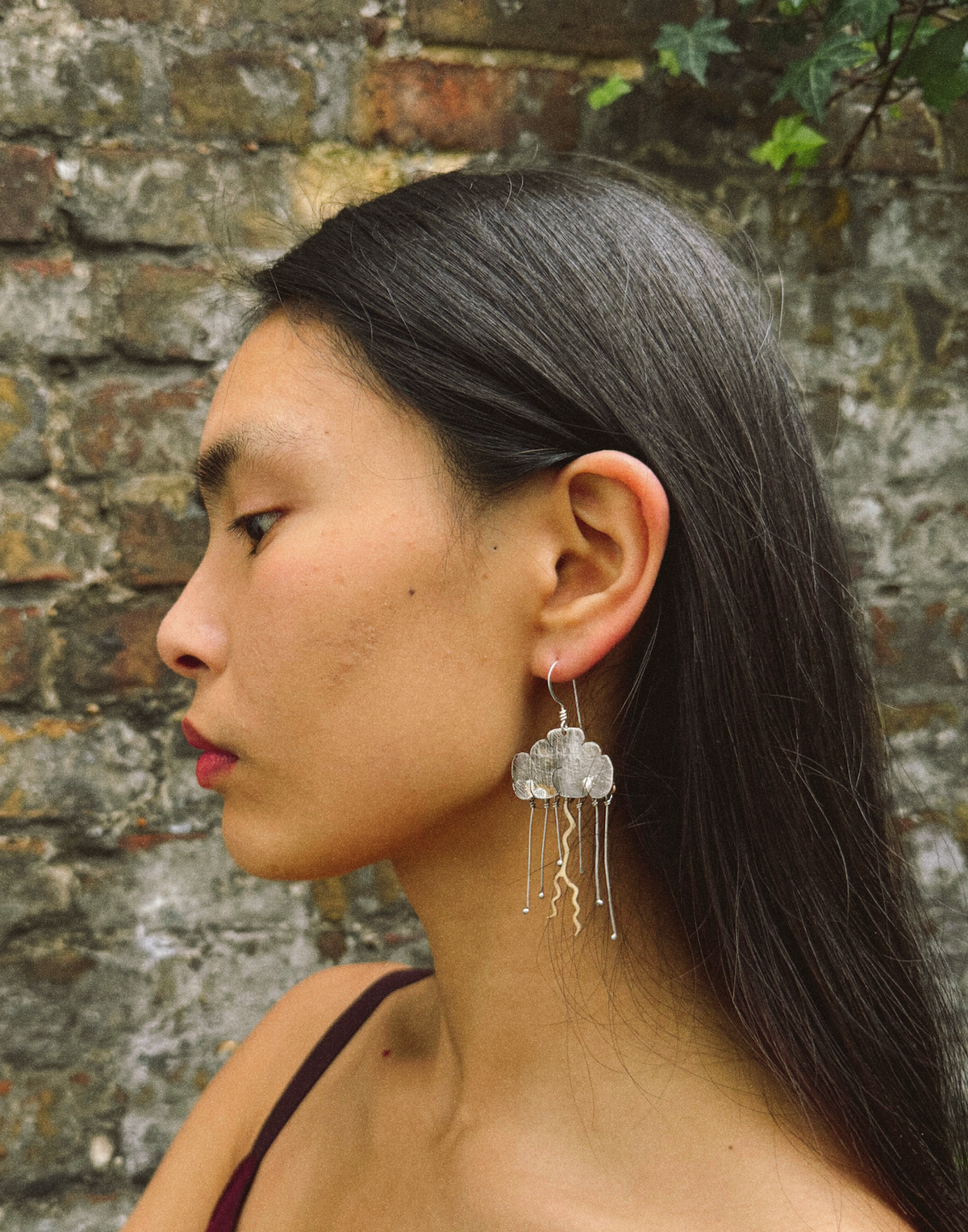 Neoancient  Lluvia y Rayo Earrings